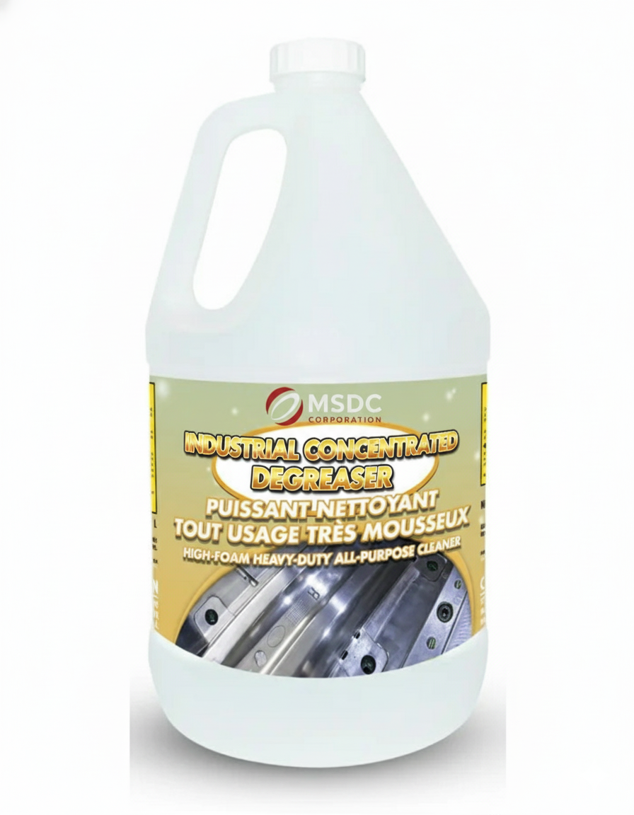 MSDC INDUSTRIAL CONCENTRATED DEGREASER
