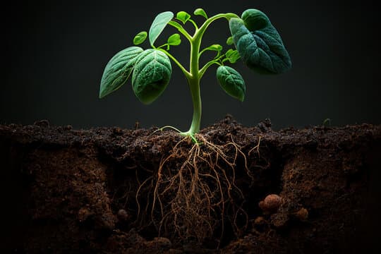 Agricultural field — performance through biology